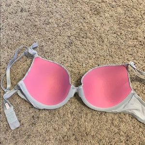 Pink bra